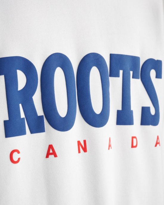 Roots Retro Crew - WHITE