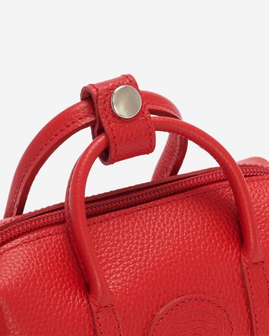 Roots Micro Banff Crossbody Cervino - RACING RED