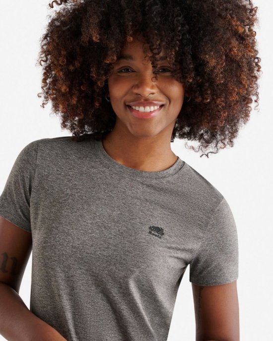 Roots Renew Knit Short Sleeve Top - SALT & PEPPER