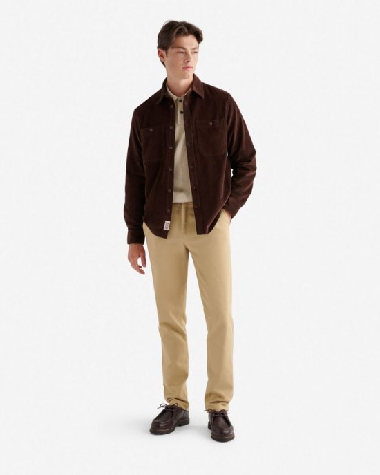 Roots Park Stretch Chino 32 Inch Inseam - INCENSE