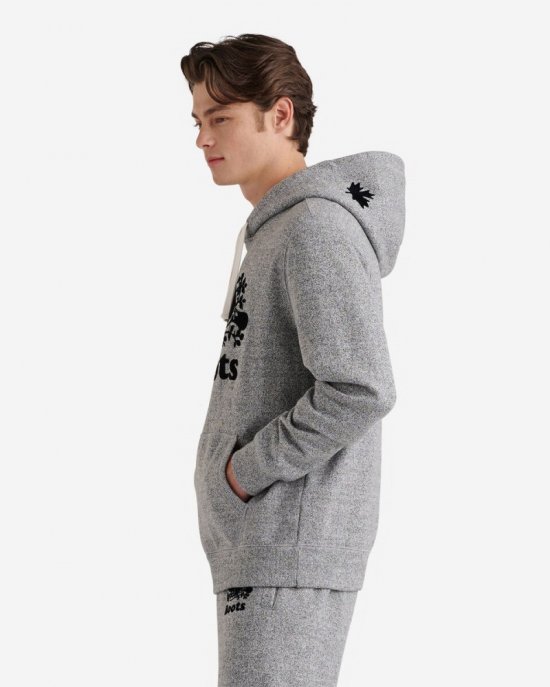 Roots Organic Original Kanga Hoodie - SALT & PEPPER