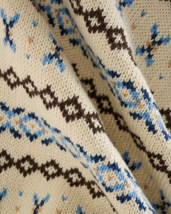 Roots Beaver Canoe Re-Issue Sweater - SEEDPEARL CREAM
