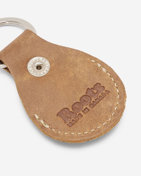 Roots Key Ring for Apple AirTag - NATURAL