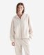 Roots Recover Essential Full Zip Hoodie - OATMEAL MIX