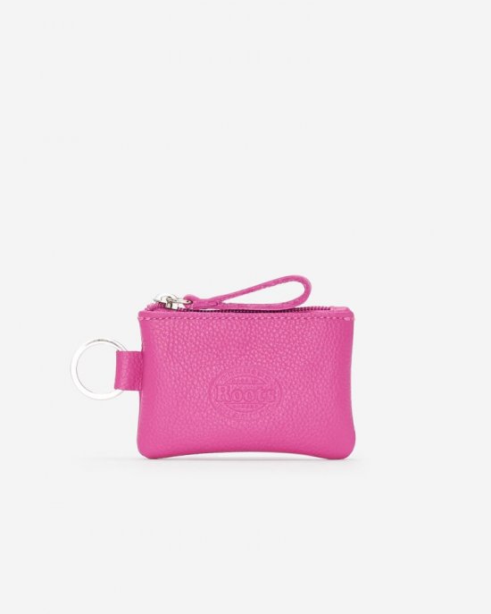Roots Top Zip Pouch Cervino - PINK ORCHID