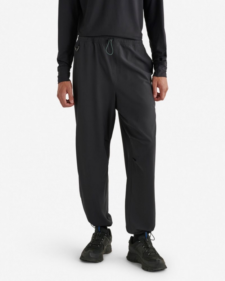 Roots Active Woven Flight Pant - BLACK - Click Image to Close