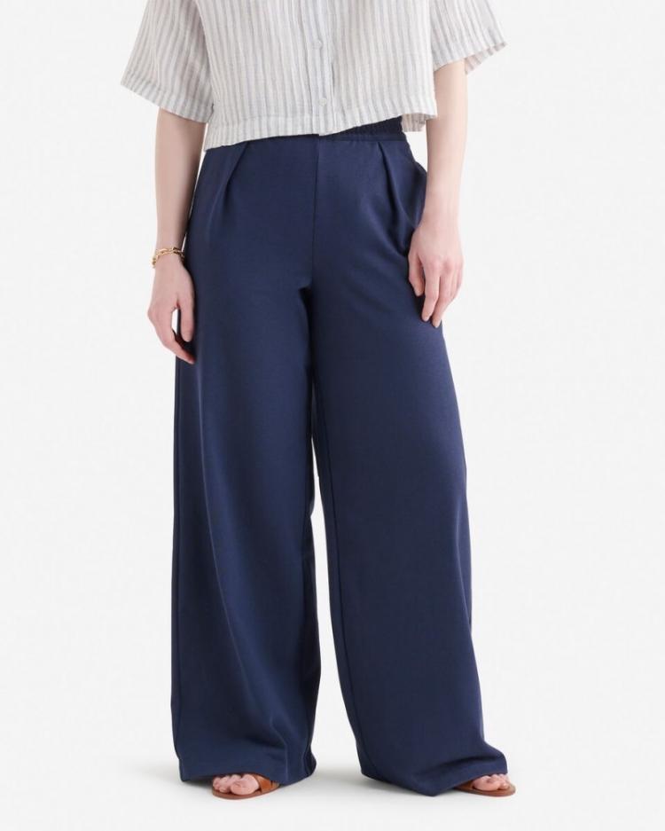 Roots Cloud Jersey Pant - NAVY BLAZER - Click Image to Close