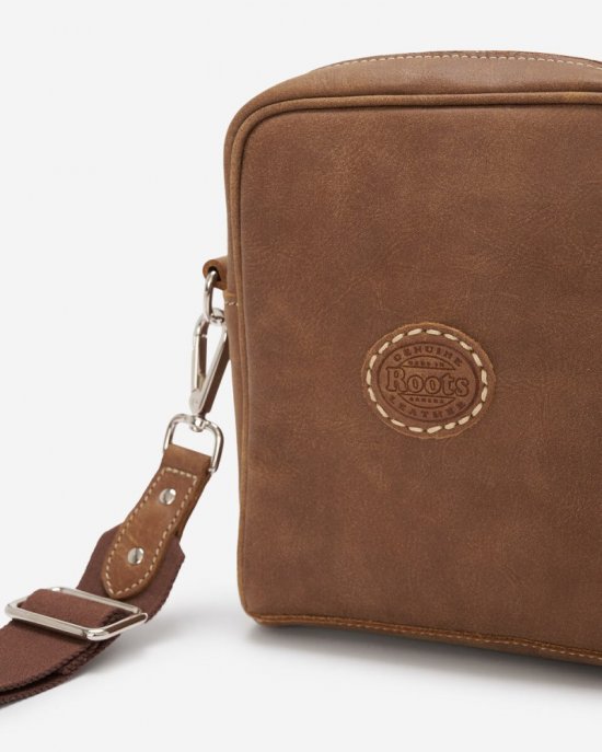 Roots Essential Crossbody Tribe - NATURAL
