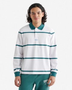 Roots Sporting Goods Rugby Polo - WHITE