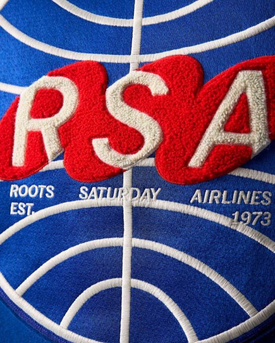 Roots X Mr. Saturday Varsity - ROYAL BLUE