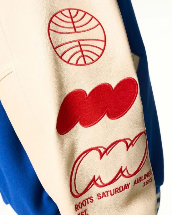 Roots X Mr. Saturday Varsity - ROYAL BLUE