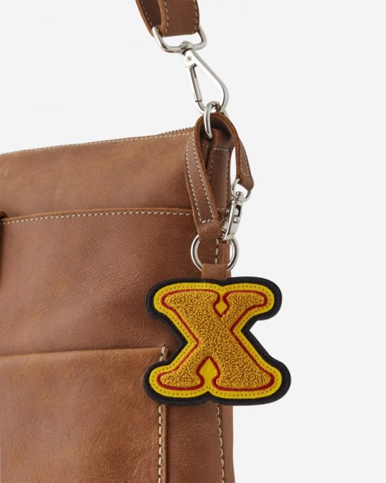 Roots Chenille Letter Charm - X