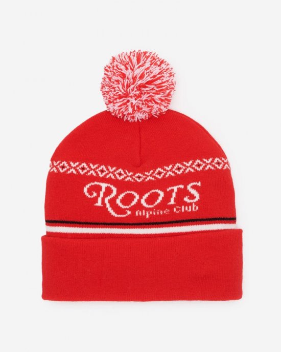 Roots Canada Intarsia Toque - CARDINAL RED