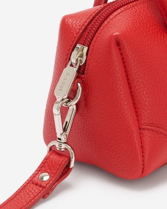 Roots Micro Banff Crossbody Cervino - RACING RED