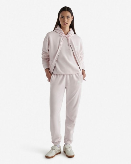Roots Organic Original Relaxed Full Zip Hoodie - PINK PEARL