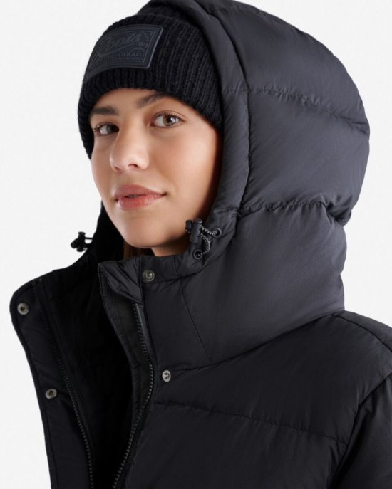 Roots Down Parka - BLACK