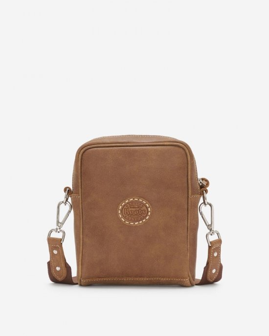 Roots Essential Crossbody Tribe - NATURAL