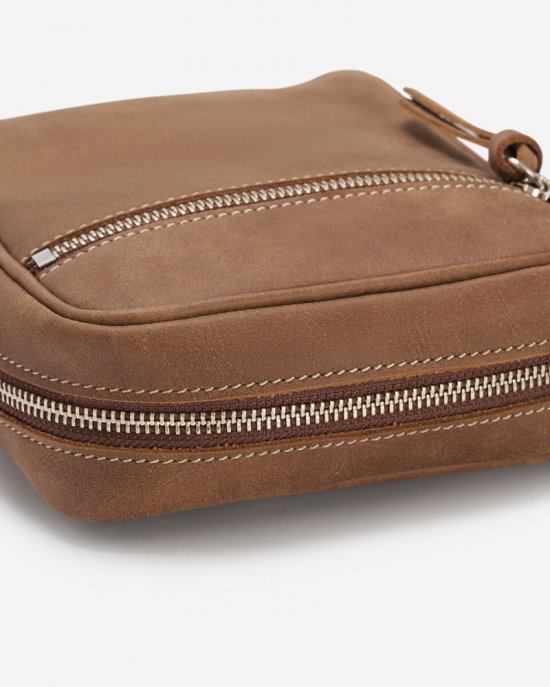 Roots Essential Crossbody Tribe - NATURAL