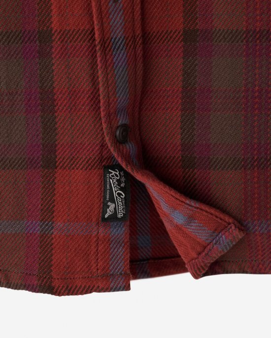 Roots Cypress Twill Shirt - ROSEWOOD RED