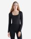 Roots Renew Long Sleeve Bodysuit - BLACK Roots Renew Long Sleeve Bodysuit - BLACK
