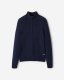 Roots Robson Relaxed Half Zip Stein Sweater - NAVY BLAZER MIX