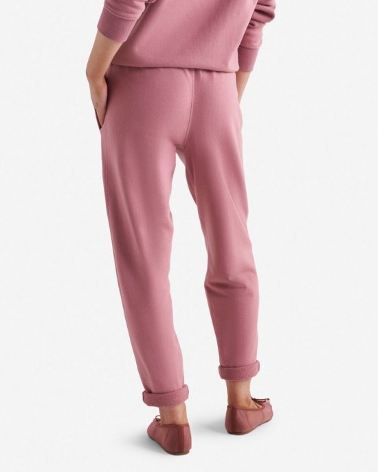 Roots Organic Easy Ankle Sweatpant - RETRO ROSE