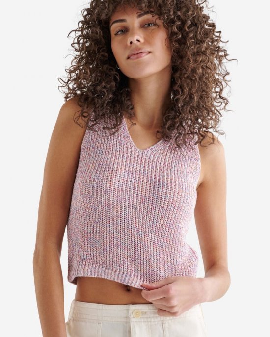 Roots Nahanni Crop Tank - MULTI