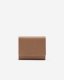 Roots Small Card Wallet Cloud - TANNERY BROWN
