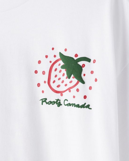 Roots Womens Market T-Shirt - WHITE