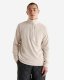 Roots Renew Microfleece Half Zip Stein - SILVER GRAY