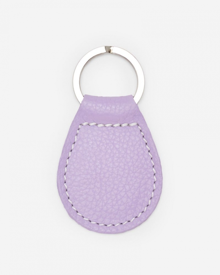 Roots Upcycle Key Ring Cervino - LAVENDER - Click Image to Close
