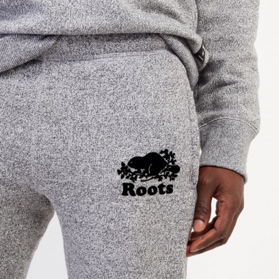 Roots Park Slim Sweatpant Tall (32 Inch Inseam) - SALT & PEPPER