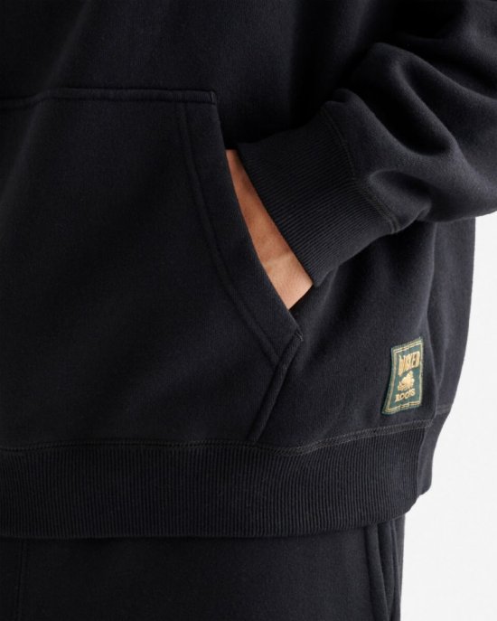 Roots X Wicked Relaxed Hoodie - BLACK