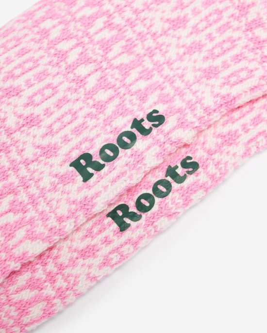 Roots Adult Roots Remy Sock - PRISM PINK