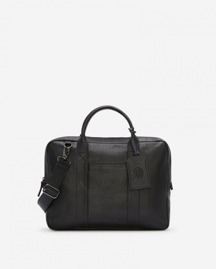 Roots Wellington Laptop Bag Cervino - BLACK - Click Image to Close
