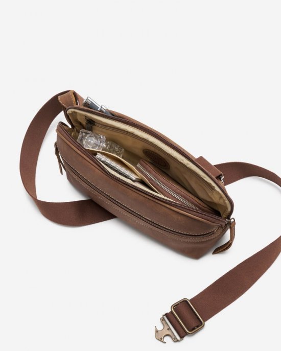 Roots Parkside Belt Bag Tribe - NATURAL