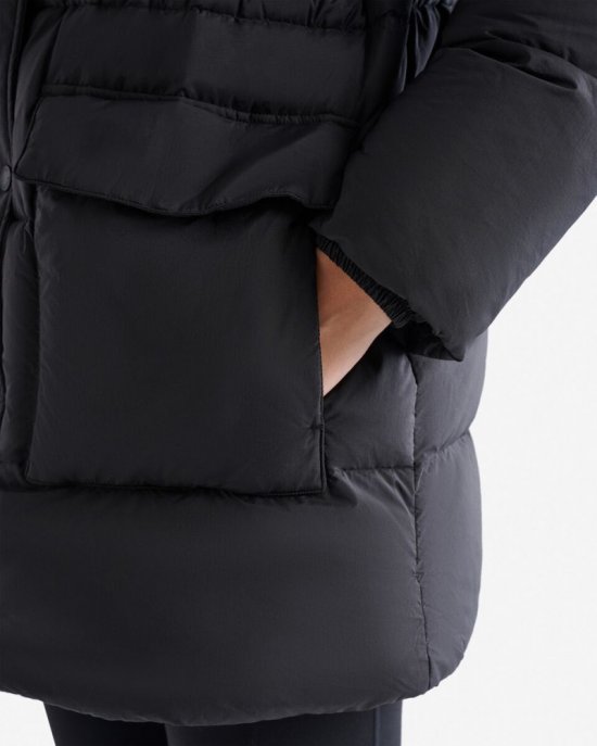 Roots Down Parka - BLACK