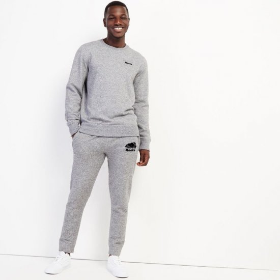 Roots Park Slim Sweatpant Tall (32 Inch Inseam) - SALT & PEPPER