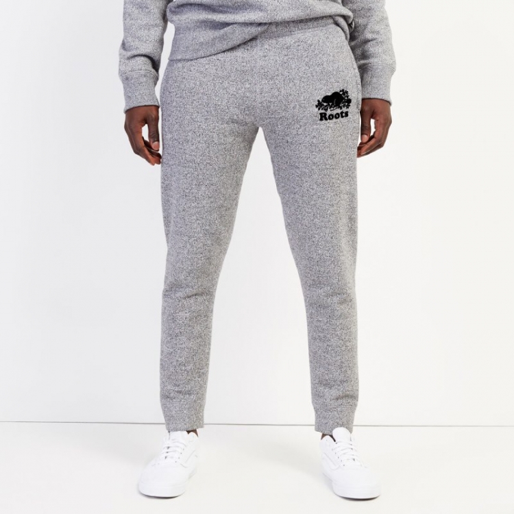 Roots Park Slim Sweatpant Tall (32 Inch Inseam) - SALT & PEPPER - Click Image to Close