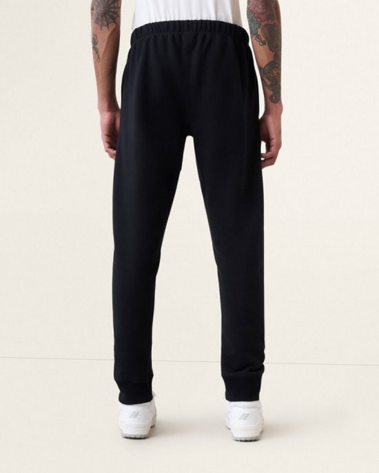 Roots Organic Park Slim Sweatpant Short (27 Inch Inseam) - BLACK