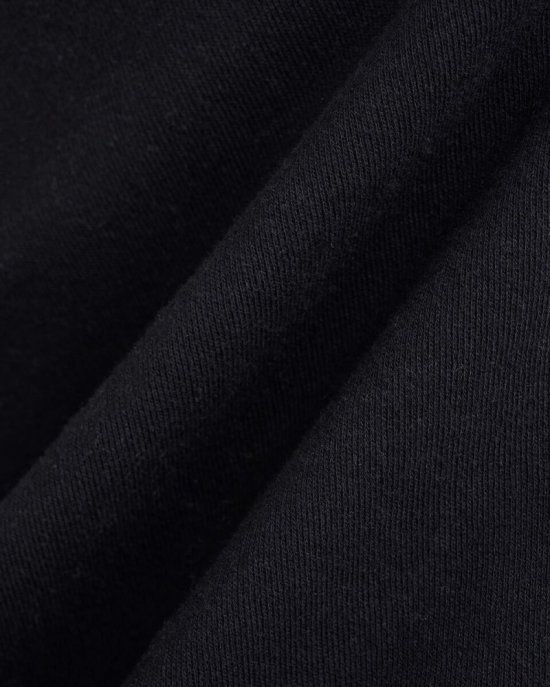 Roots Organic Original Relaxed Full Zip Hoodie - BLACK