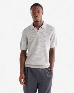 Roots Severn Sweater Polo - GREY MIX