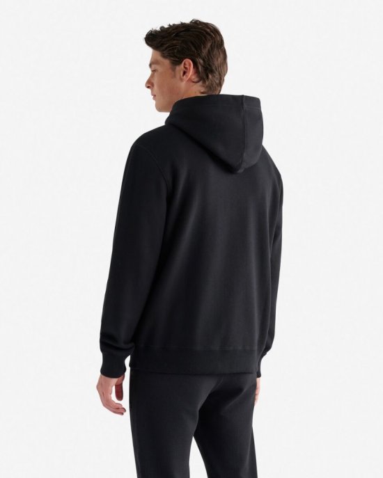 Roots Cooper Novelty Kanga Hoodie - BLACK