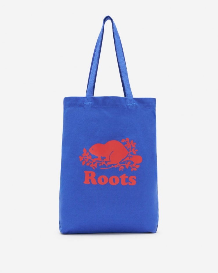 Roots Cooper Tote - DAZZLING BLUE - Click Image to Close