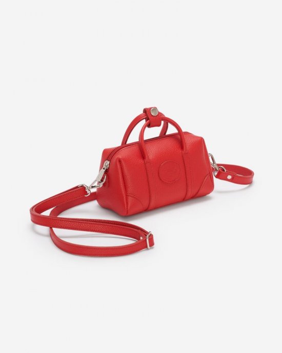 Roots Micro Banff Crossbody Cervino - RACING RED