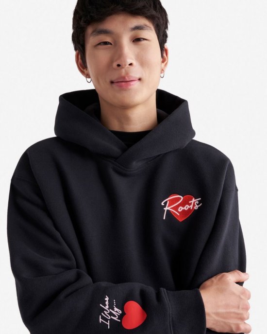 Roots Love Hoodie - BLACK