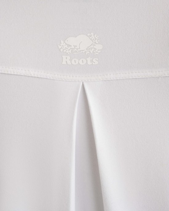 Roots Renew Racer Tank - WHITE