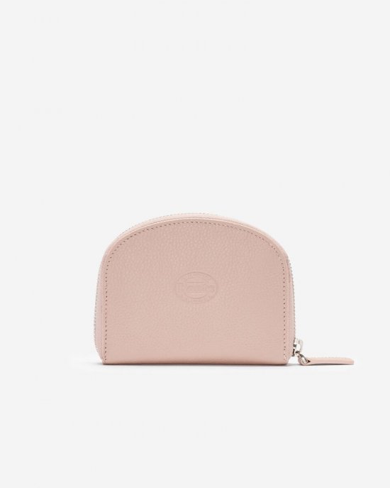 Roots Half Moon Wallet Cervino - POWDER PINK