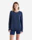 Roots Renew Long Sleeve Top - NAVY BLAZER MIX Roots Renew Long Sleeve Top - NAVY BLAZER MIX
