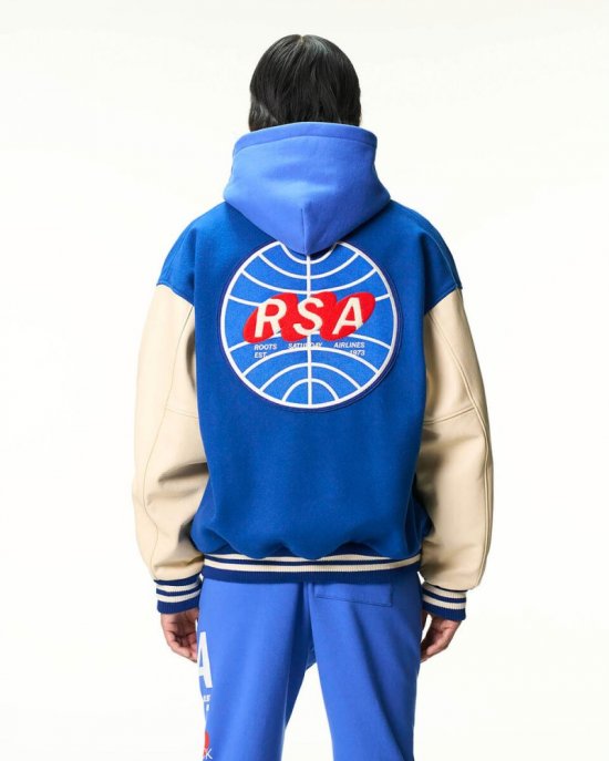 Roots X Mr. Saturday Varsity - ROYAL BLUE